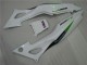 1995-1996 Honda CBR600 F3 Motorcycle Fairings - White Silver Green Hannspree Canada