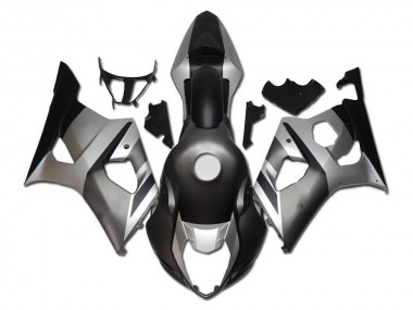 2003-2004 Suzuki GSXR 1000 Motorcycle Fairings - Silver Grey Black Canada