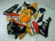 2005-2006 Honda CBR600RR Motorcycle Fairings - Orange White Red Black Repsol Canada