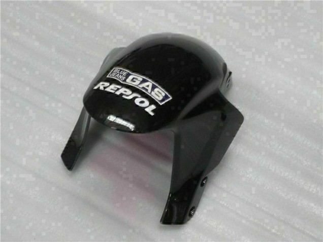 2005-2006 Honda CBR600RR Motorcycle Fairings - Black Repsol Canada