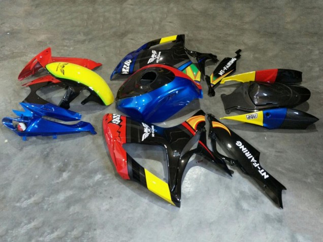 2006-2007 Suzuki GSXR 600/750 Motorcycle Fairings - Red Blue Yellow Canada