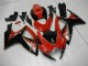 2006-2007 Suzuki GSXR 600/750 Motorcycle Fairings - Red Glossy Black Canada