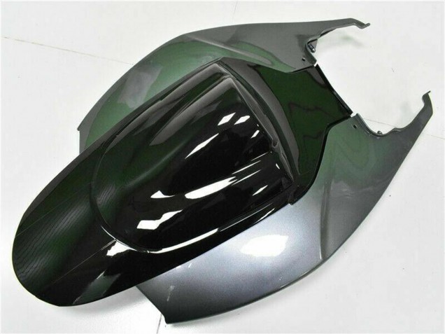 2006-2007 Suzuki GSXR 600/750 Motorcycle Fairings - Silver Glossy Black Canada