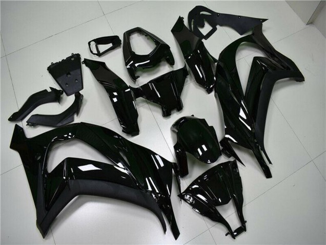 2011-2015 Kawasaki ZX10R Motorcycle Fairings - Glossy Black Canada