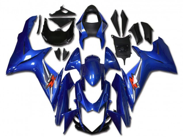 2011-2024 Suzuki GSXR 600/750 Motorcycle Fairings - Blue Canada