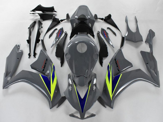 2012-2016 Honda CBR1000RR Motorcycle Fairings - Nardo Grey Blue Fluo Yellow Canada