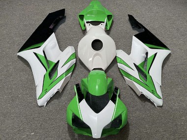 2004-2005 Honda CBR1000RR Motorcycle Fairings - White Green Glossy Black Canada