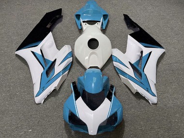 2004-2005 Honda CBR1000RR Motorcycle Fairings - Light Blue White Glossy Black Canada