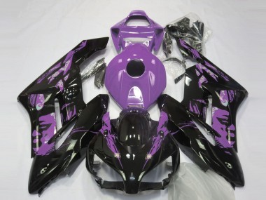 2004-2005 Honda CBR1000RR Motorcycle Fairings - Light Purple Glossy Black Le Mis Canada