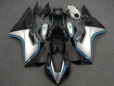 2017-2024 Honda CBR1000RR Motorcycle Fairings - Silver Light Blue Glossy Black Canada