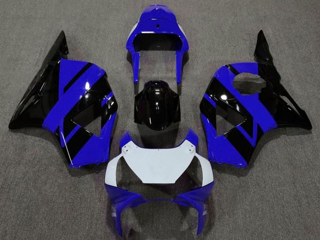2002-2003 Honda CBR954RR Motorcycle Fairings - Blue White Glossy Black OEM Style Canada