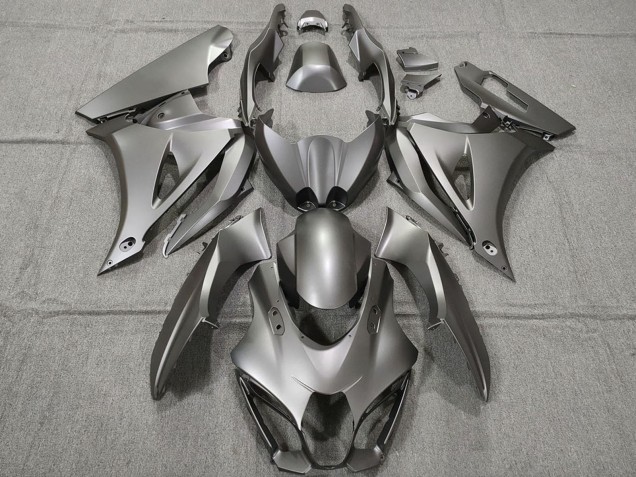 2017-2024 Suzuki GSXR 1000 Motorcycle Fairings - Matte Gunmetal Grey Canada