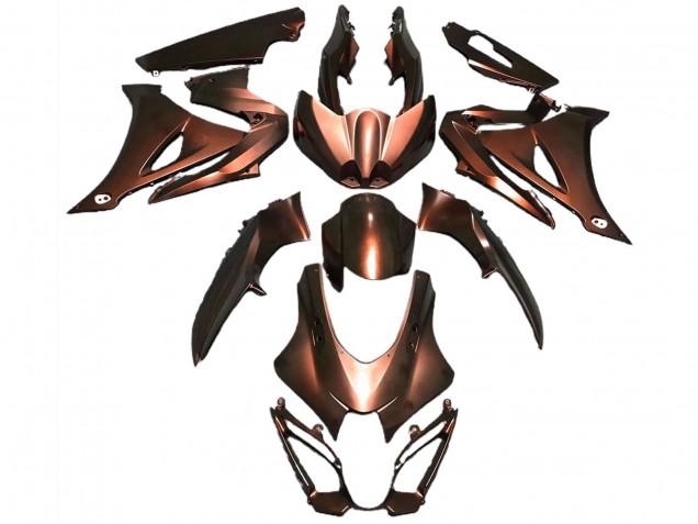 2017-2024 Suzuki GSXR 1000 Motorcycle Fairings - Matte Orange Canada