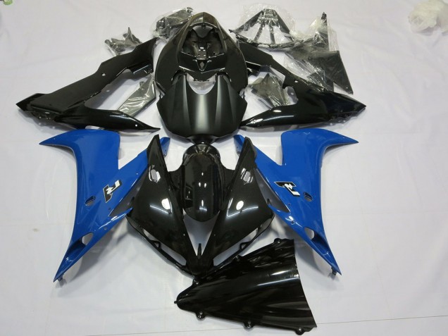 2004-2006 Yamaha R1 Motorcycle Fairings - Glossy Black Matte Black Blue Canada