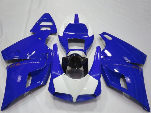 1993-2005 Ducati 916 Motorcycle Fairings - Blue Glossy Black Canada