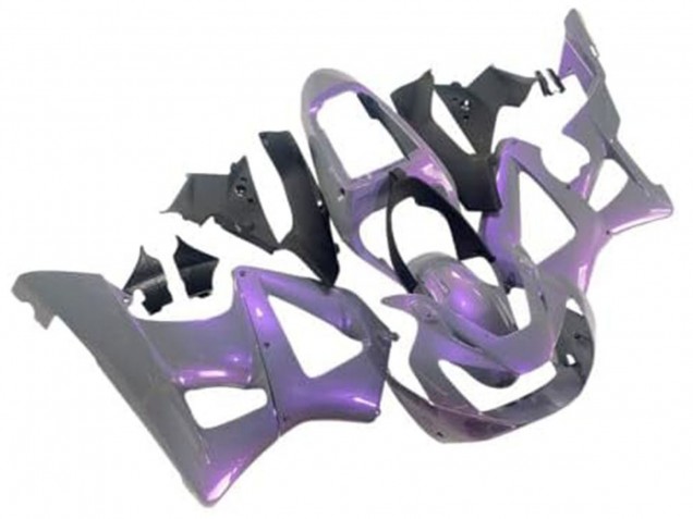 2000-2001 Honda CBR900RR 929 Motorcycle Fairings - Chameleon Grey Dazz Pearl Purple Canada