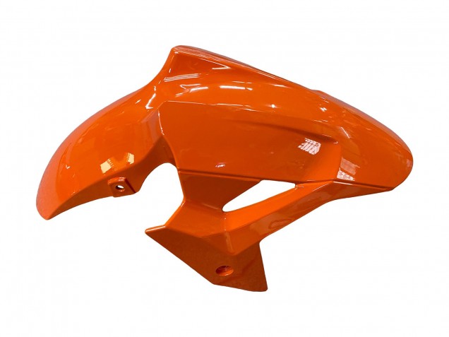 2018-2024 Kawasaki Z400 Motorcycle Fairings - Orange Glossy Black Canada