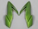2017-2019 Kawasaki Ninja Z650 Motorcycle Fairings - Black Green Silver Canada