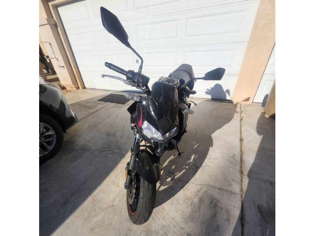 2020-2023 Kawasaki Ninja Z650 Motorcycle Fairings - Black Red Canada