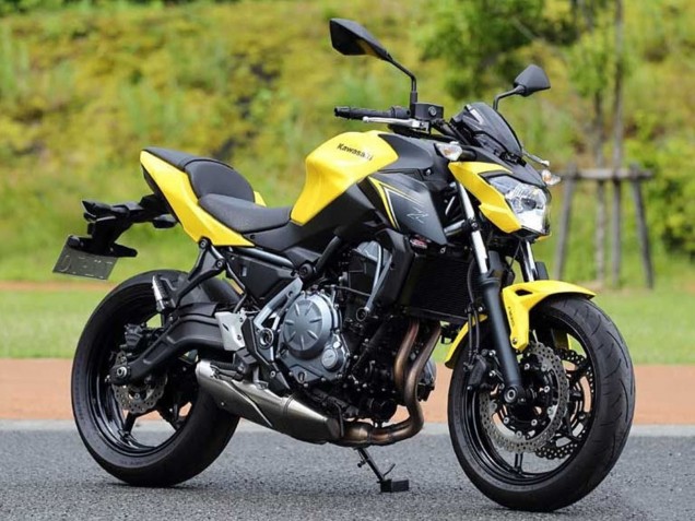 2017-2019 Kawasaki Ninja Z650 Motorcycle Fairings - Yellow Black Canada