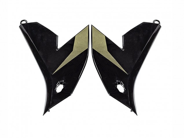 2022-2025 Kawasaki Versys 650 Motorcycle Fairings - Dark Green Black Canada