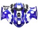 1996-2007 Yamaha YZF600R Thundercat Motorcycle Fairing - Blue White Silver Canada