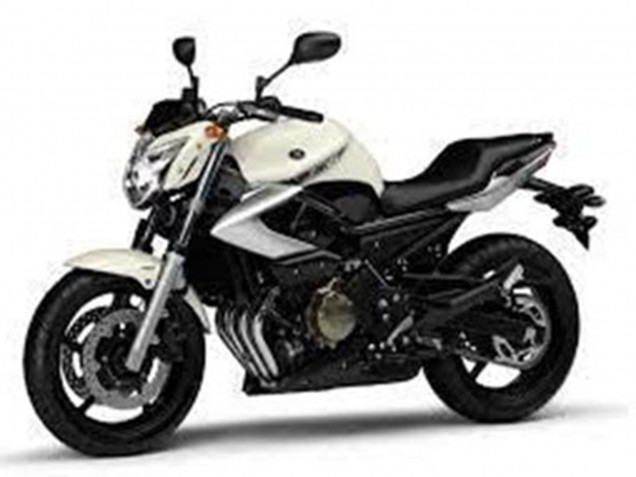 2009-2012 Yamaha XJ6 Motorcycle Fairings - White Silver Black Canada