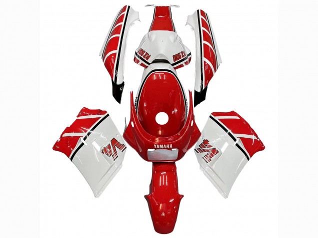 1985-1987 Yamaha RZV500 / RD500 Motorcycle Fairings - White Red Black Canada