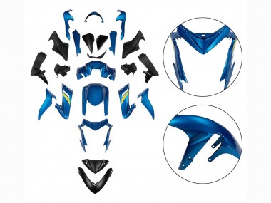 2015-2020 Suzuki GSX-S 1000 Motorcycle Fairings - Black Blue Yellow Canada
