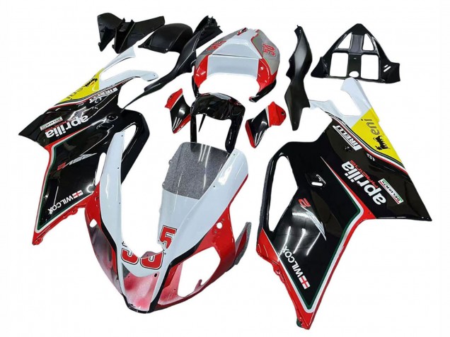 2003-2006 Aprilia RSV1000 Motorcycle Fairings - White Red Black Yellow 58 Canada