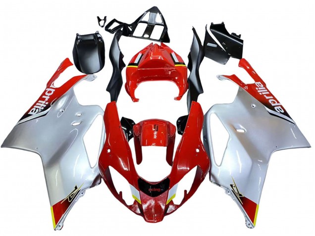 2003-2006 Aprilia RSV1000 Motorcycle Fairings - White Red Black Canada