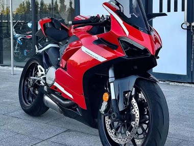 2020-2024 Ducati Panigale V2 Motorcycle Fairings - Red White Canada
