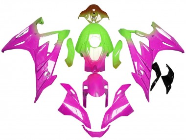 2023-2024 BMW S1000RR Motorcycle Fairings - Gradient Pink Lime Green Canada