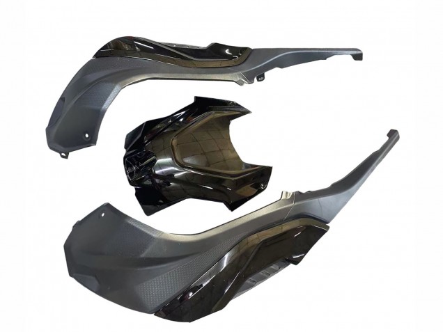 2019-2022 BMW S1000RR Motorcycle Fairings - Black Dark Red Canada