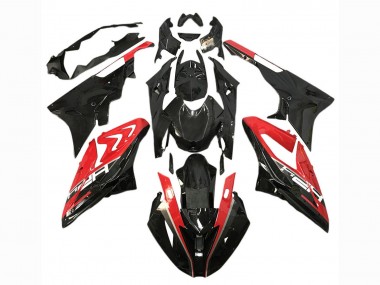 2017-2018 BMW S1000RR Motorcycle Fairings - Red Glossy Black Canada