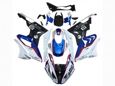 2015-2016 BMW S1000RR Motorcycle Fairing Kits - White Red Blue Matte Black Canada