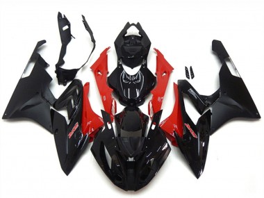2015-2016 BMW S1000RR Motorcycle Fairing - Red Glossy Black Matte Black Canada