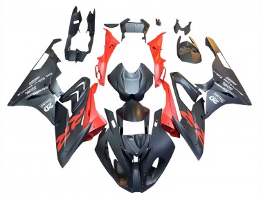 2015-2016 BMW S1000RR Motorcycle Fairings - Matte Black Red Canada