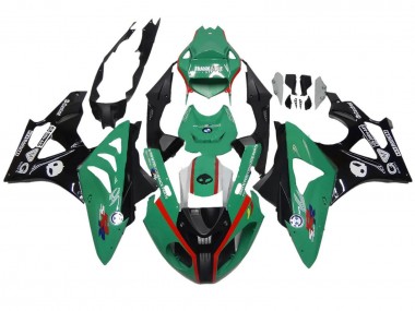 2009-2014 BMW S1000RR Motorcycle Fairings - Green Red Black Canada
