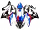 2009-2014 BMW S1000RR Full Motorcycle Fairings - White Red Blue Glossy Black Canada