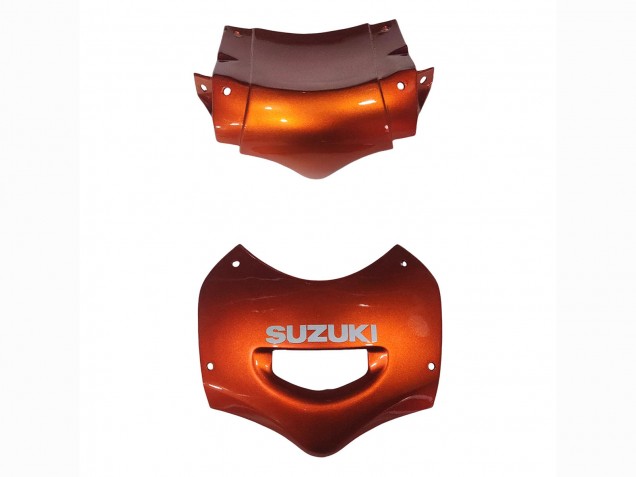 2004-2006 Suzuki GSX600F/GSX750F Motorcycle Fairings - Burnt Orange White Logo Canada