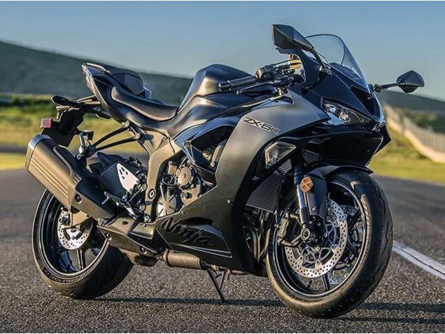 2023-2025 Kawasaki ZX6R Motorcycle Fairing - Matte Black Canada
