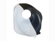2023-2025 Kawasaki ZX6R Motorcycle Fairings - Black White with Flower Canada