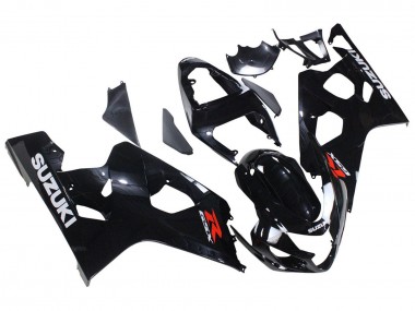 2004-2005 Suzuki GSXR 600 / GSXR 750 Motorcycle Fairing - Glossy Black Canada