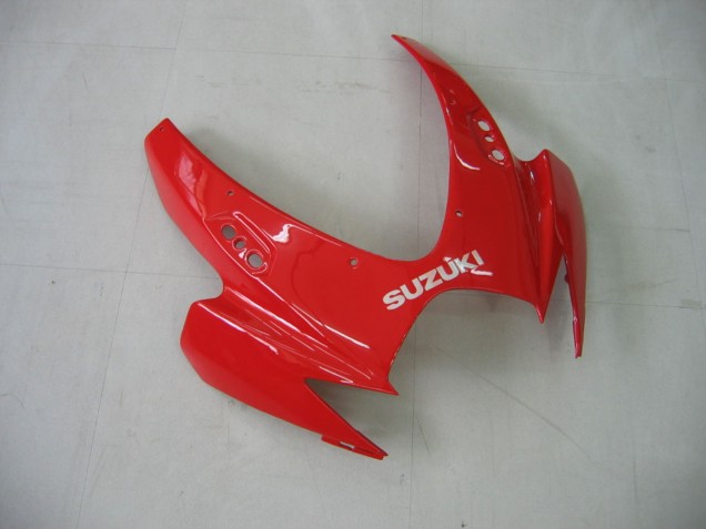 2006-2007 Suzuki GSXR 600 / GSXR 750 Motorcycle Fairing - White Red Glossy Black Canada