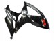 2006-2007 Suzuki GSXR 600 / GSXR 750 Motorcycle Fairings - Glossy Black Silver Red Canada