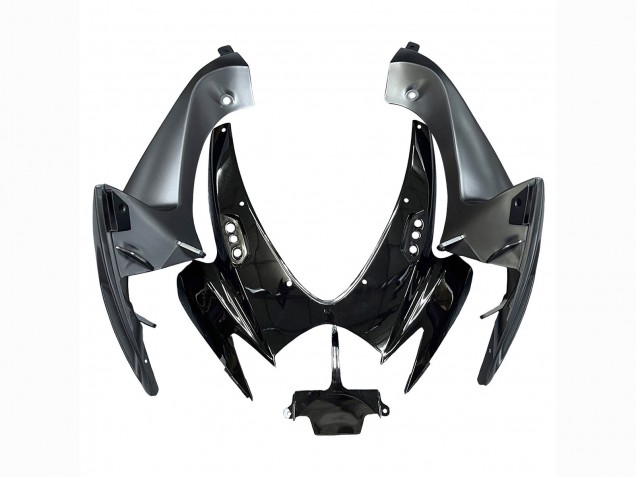 2006-2007 Suzuki GSXR 600 / GSXR 750 Motorcycle Fairings - Glossy Black Silver Red Canada