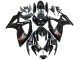 2006-2007 Suzuki GSXR 600 / GSXR 750 Motorcycle Fairings - Glossy Black Silver Red Canada