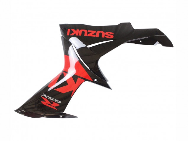 2011-2024 Suzuki GSXR 600 / GSXR 750 Motorcycle Fairing Kits - Red Glossy Black Canada