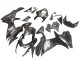 2011-2024 Suzuki GSXR 600 / GSXR 750 Motorcycle Fairings - Matte Black Glossy Black White Decal Canada